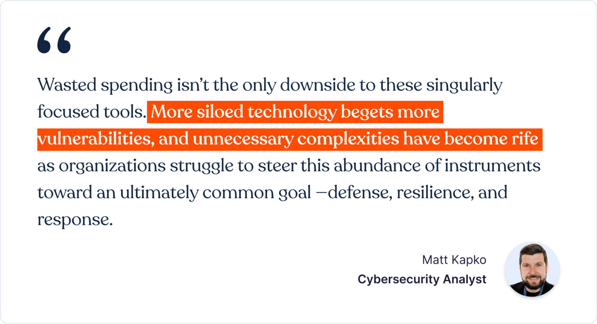 Matt Kapko of CybersecurityDive